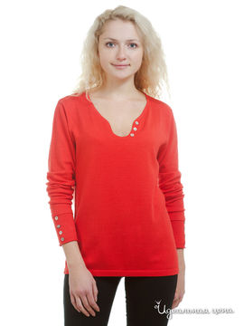 Пуловер Thalassa женский, цвет коралловый