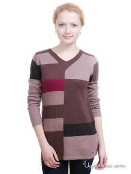 Пуловер Thalassa женский, цвет каштановый