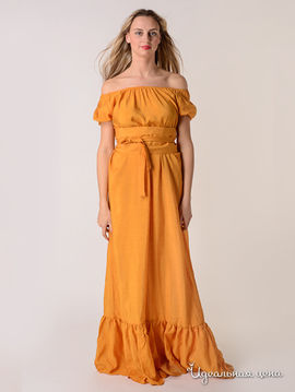 Платье Love&Light женское, цвет оранжевый