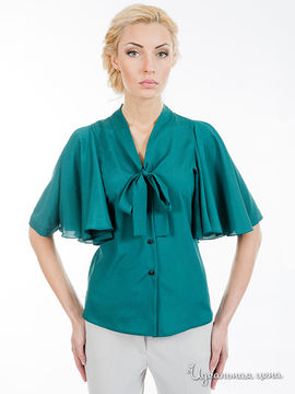 Блуза Levall женская, цвет бирюзовый