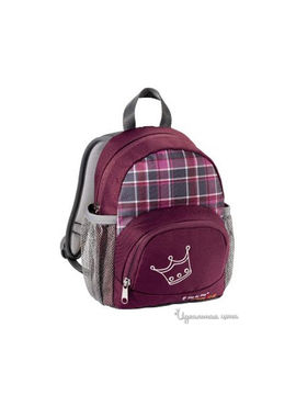 Рюкзак без наполнения Hama "Little Dressy berry-check" для девочки, цвет вишневый