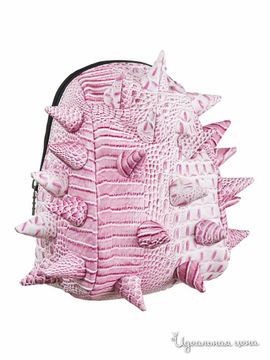 Сумка- термо ланч бокс MadPax "Gator" для ребенка, цвет перламутрово-розовый /тиснение под питона