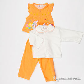 Комплект детский , цвет оранжевый