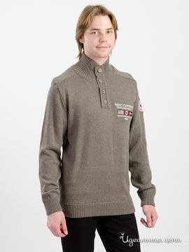 Пуловер с высоким воротником CBK, цвет темно-серый