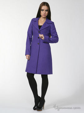 Пальто  ROCCO BAROCCO, цвет фиолетовый