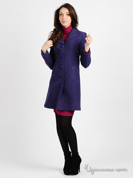 Пальто  ROCCO BAROCCO, цвет фиолетовый