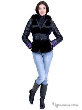 Куртка Lypuly , цвет черный с фиолетовый