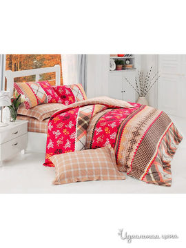 Комплект постельного белья со стеганным пододеяльником-покрывалом, Ранфорс Cotton box