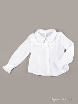 Блуза Венейя для девочек, цвет белый