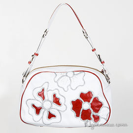 Сумка GianFrancoSisti, бело-красная