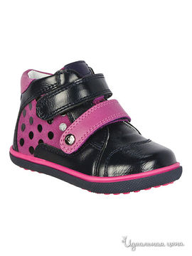 Ботинки Bartek для девочки, цвет розовый, синий