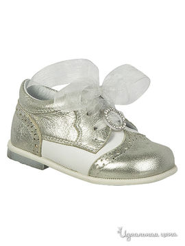 Ботинки Bartek для девочки, цвет серебряный