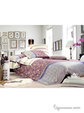 Комплект постельного белья Евро Tiffany's secret, цвет мультиколор