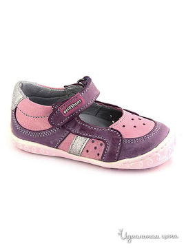 Туфли Petitshoes для девочки, цвет розовый, фиолетовый
