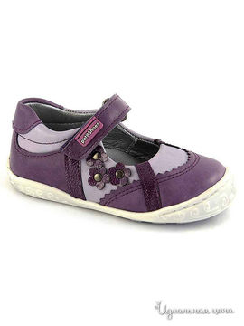 Туфли PetitShoes для девочки, цвет фиолетовый