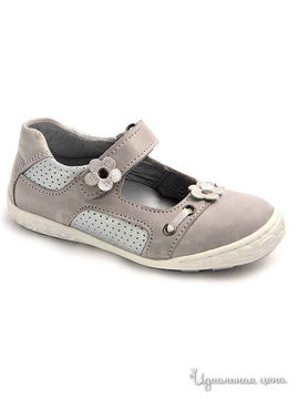 Туфли PetitShoes для девочки, цвет бежевый
