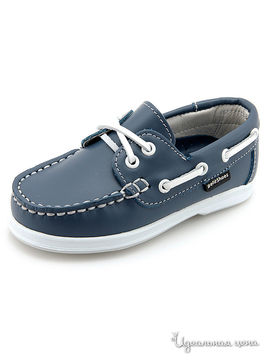 Мокасины PetitShoes для мальчика, цвет синий