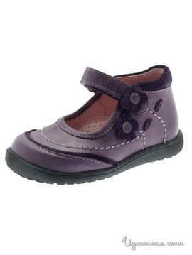 Туфли PetitShoes для девочки, цвет фиолетовый