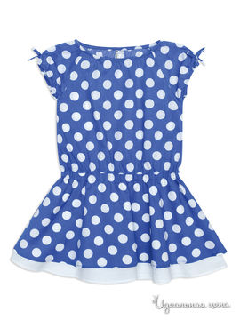 Платье Tutti quanti для девочки, цвет синий, белый