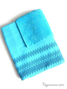 Полотенце, 100х150 Rimako, цвет голубой