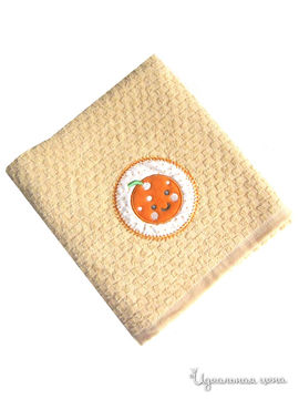 Полотенце махровое 45*70 см Rimako, коричневое, апельсин