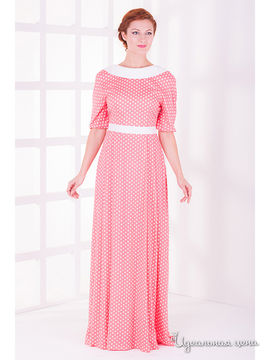 Платье Tasha Martens, цвет розовый, белый