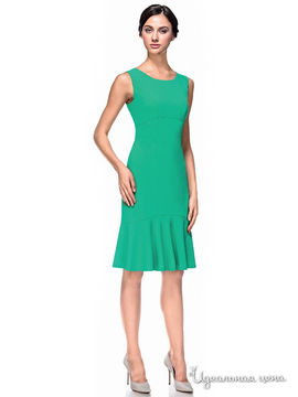 Платье Devore, зеленое