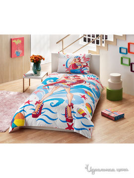 Комплект постельного белья 1,5-спальный детский Тас, цвет мультиколор