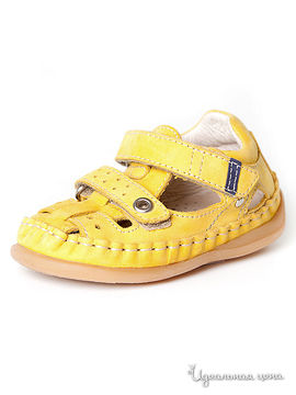 Туфли летние Bunt, цвет желтый