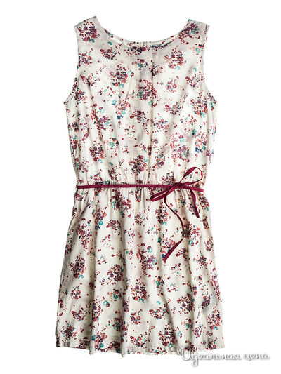 Платье Roxy, цвет белый