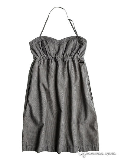 Платье Roxy, цвет серый