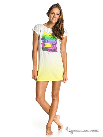 Платье Roxy, цвет белый