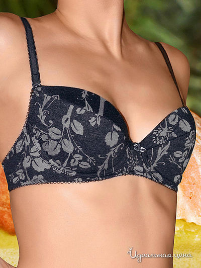 Бюстгальтер 6 Style, цвет серый