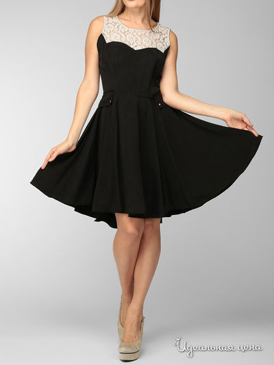 Платье Rinascimento, цвет черный