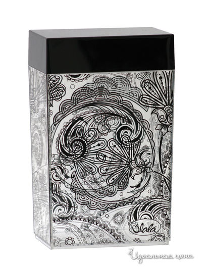 Контейнер для хранения, 1,25 л Olala, цвет черный