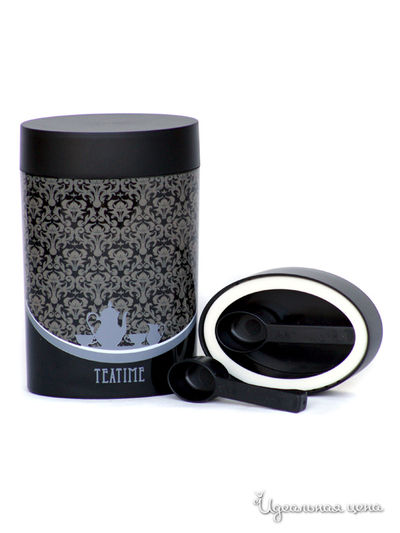 Контейнер для хранения, 0,6 л Olala, цвет черный, серый