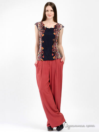 Блуза Arrangee, цвет синий