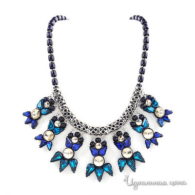 Колье Grain de Beauté, цвет синий, черный, серый