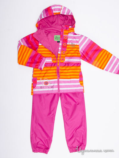 Костюм Peluche & Tartine, цвет розовый, оранжевый