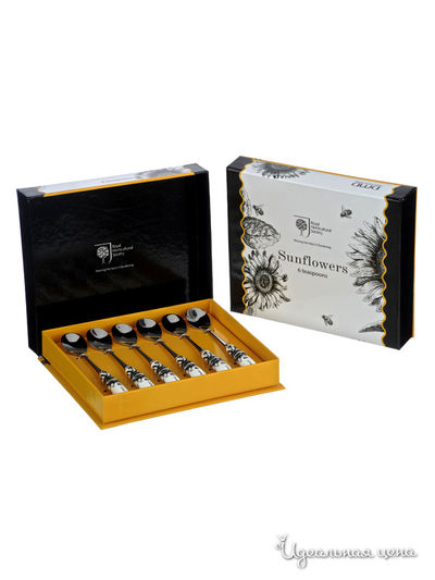 Набор чайных ложек David Mason Design, цвет мультиколор