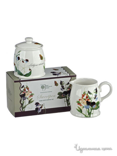 Набор емкостей для сахара и сливок David Mason Design, цвет мультиколор