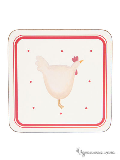 Подставка под горячее, 6 шт David Mason Design, цвет мультиколор