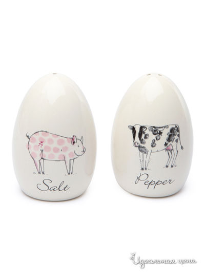 Перечница и солонка David Mason Design, цвет мультиколор