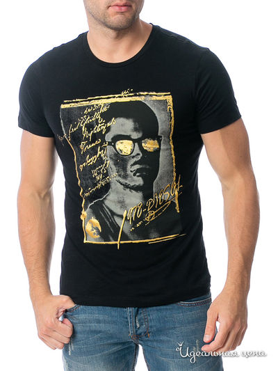 Футболка Diesel, цвет черный