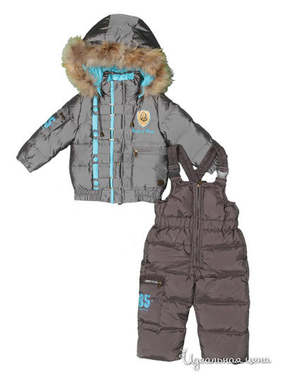 Комплект Favola di Moda, цвет серый, коричневый