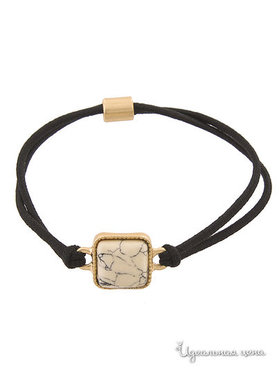Браслет AtStyle247, цвет Cream,Black,Gold