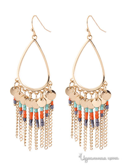 Серьги AtStyle247, цвет мультиколор