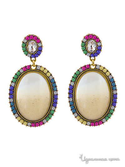 Серьги AtStyle247, цвет мультиколор