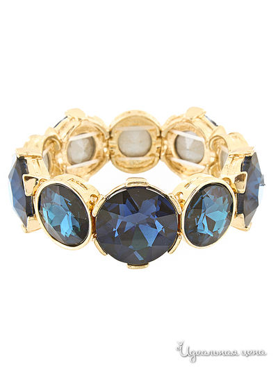 Браслет AtStyle247, цвет золотой, синий