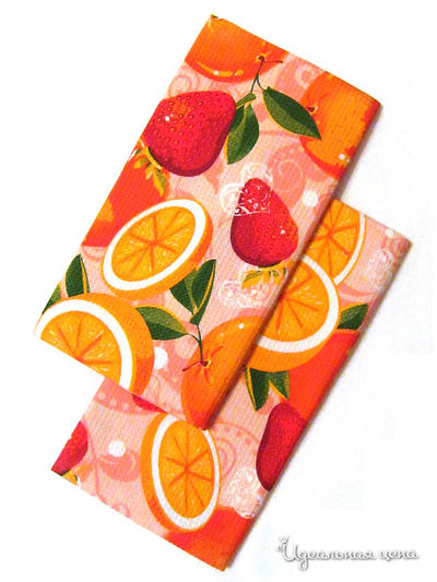 Комплект полотенец 2 шт Блакiт, цвет мультиколор